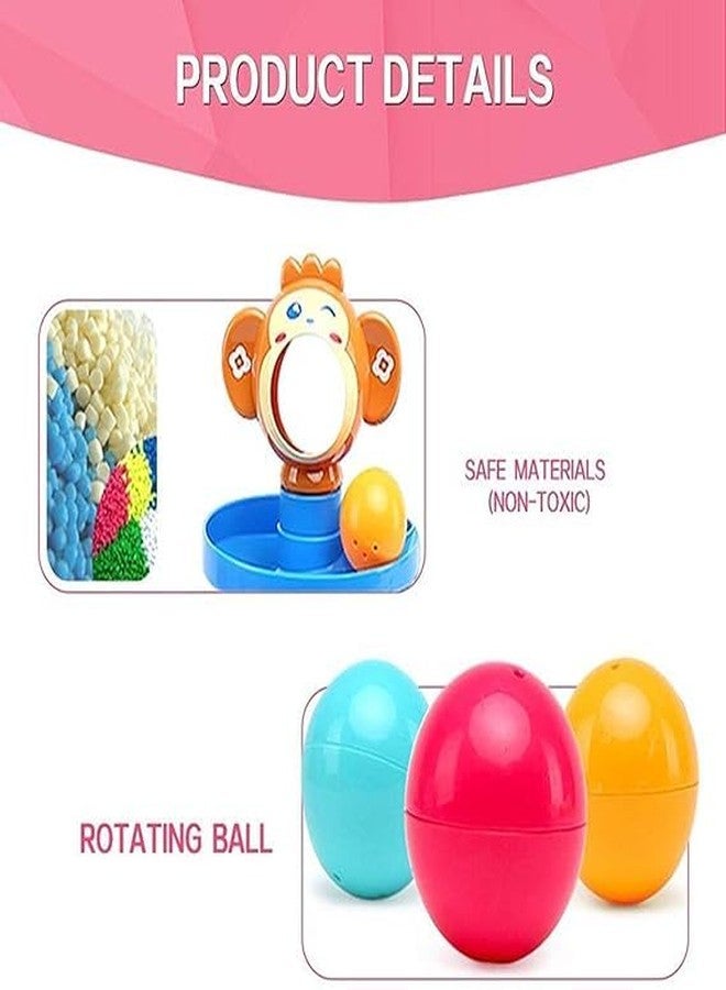 JAPSI Monkey Ball Drop Toy | Ramp Roll Ball Tower for Toddlers | Ball Drop & Roll Swirling Tower | Educational Brain Development Activity & Learning Monkey Toys 5 Layer Tower for Kids 3 Years & Above - Image 5